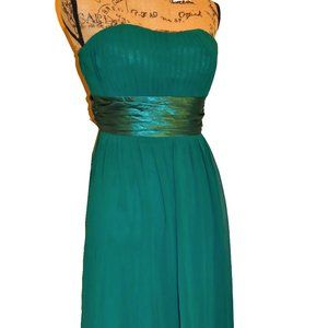Emerald Strapless Dress